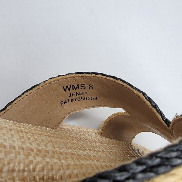 DV Dolce Vita Womens Jenzy Woven Straw Flat Slide Sandals Size 8 - Picture 9 of 10